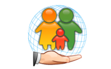 Логотип компании Управление дополнительных мер социальной поддержки социальной помощи и распределения жилья Администрации г. Рязани