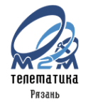 Логотип компании М2М телематика Рязань