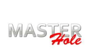 Логотип компании MASTERHOLE производство металлоизделий
